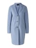 Oui Mantel MAYSON Boiled Wool - reine Schurwolle in light blue