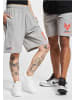 DEF DEF Mesh-Shorts in grey