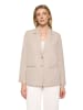 Betty Barclay Longblazer mit Reverskragen in Grau Beige