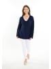 usha WHITE LABEL Damen Strick Pullover in Marine