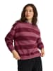 Polo Club Sweatshirt WOMAN YARA LONG SLEEVE REGULAR FIT in Weinrosa