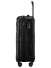 suitline Handgepäckkoffer 55x35x20 cm Carry-On 55cm Hartschale 34 L in Schwarz