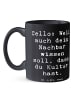 Mr. & Mrs. Panda Geschenktasse Spruch Zeichenllo Kultur mit Spruch in Schwarz