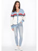usha BLUE LABEL Women Cardigan in offwhite multicolor