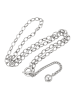 faina Women Chain Necklace in Silver