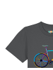 wat? Apparel T-Shirt Fahrrad by night in Grau
