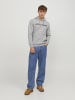Jack & Jones Kapuzenpullover in Light Grey Melange