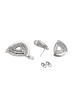 faina Jewelry Set in Silver