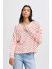 b. young Sweatshirt BYRUNI Loose fit in Poinsettia Mix