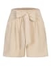 Cloud5ive Cloud5ive Cloud5ive Damen Shorts mit Deko-Bindegürtel u Elastikbund in beige