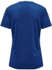 Hummel Hummel T-Shirt Hmlauthentic Multisport Damen Atmungsaktiv Feuchtigkeitsabsorbierenden in TRUE BLUE
