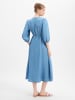 Marie Lund Kleid in hellblau - 0001