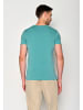 GreenBomb T-Shirt Nature Sky Bike in Turkis