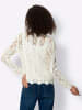 Heine Ajourstrickjacke in champagner