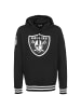 NEW ERA Kapuzenpullover NFL Las Vegas Raiders Bold Logo in schwarz / weiß