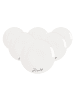 Villeroy & Boch 6er Set Frühstücksteller Je t'aime Statement ø 21,2 cm in weiß