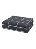 Ross 2 X Duschtuch im Set Sensual Skin Karo in Anthrazit