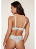 LINGADORE Push up BH Jade Blau