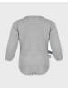 OrganicEra Baby Langarmbody in Grey Melange