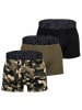 Under Armour Boxershort 3er Pack in Schwarz/Grün