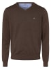 FYNCH-HATTON Pullover in mocca - 0001