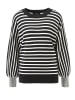 Aniston SELECTED Strickpullover in schwarz-weiß