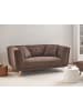 Beliani 2-Sitzer Sofa HABO in Braun - (W) 176 x (H) 78 x (L) 72 cm