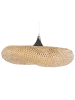 Beliani Pendelleuchten BOYNE in Braun/Silber/Transparent - (W) 63 x (H) 118 x (L) 79 cm
