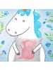Mr. & Mrs. Panda Sofakissen Axolotl Hurra ohne Spruch in Grau Pastell