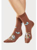 H.I.S Basicsocken in ecru, rostorange, rostbraun, beige, hellbraun