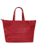 Samantha Look Shopper echt Leder in rot