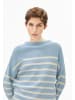 armedangels Strickpullover Merinaa in hellblau ecru - 0001