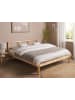 Beliani Doppelbett VANNES in Braun - (W) 167 x (H) 80 x (L) 209 cm
