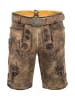 MADDOX Lederhose URGSEE in hellbraun