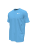 Nike Short Sleeve Hydroguard in Hellblau
