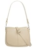 Cluty Umhängetasche echt Leder in beige