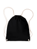 Mr. & Mrs. Panda Drawstring Bag Text mit Spruch in Schwarz