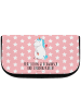 Mr. & Mrs. Panda Organizer Einhorn Baby mit Spruch in Rot Pastell