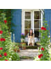 relaxdays Rosenbogen in Grün - (B)110 x (H)224 x (T)41 cm