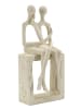 Mauro Ferretti Statuette aus cremefarbenem Kunstharz, 11,5 x 9 x 25 cm