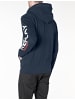 Replay Kapuzensweatshirt Cotton Fleece in blau