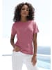 Vivance by Lascana Kurzarmshirt in beere