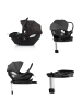 Chipolino Set Babyschale Isofix-Station in schwarz