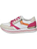 remonte Schnürschuhe, Sneakers Low in crema/weiss/magenta