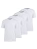 OLYMP  T-Shirt 4er Pack in Weiß