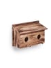 relaxdays Nistkasten in Natur - (B)35 x (H)22 x (T)18 cm