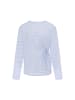 revend Women Longsleeve in OFFWHITE LIGHT BLUE
