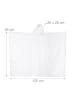 relaxdays 60 x Einweg-Regenponcho in Transparent