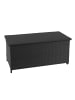 MCW Kissenbox D88, Premium schwarz, 63x135x52cm 320l