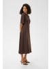 Kaffe Jerseykleid KAcelina A-shape in Chocolate Brown